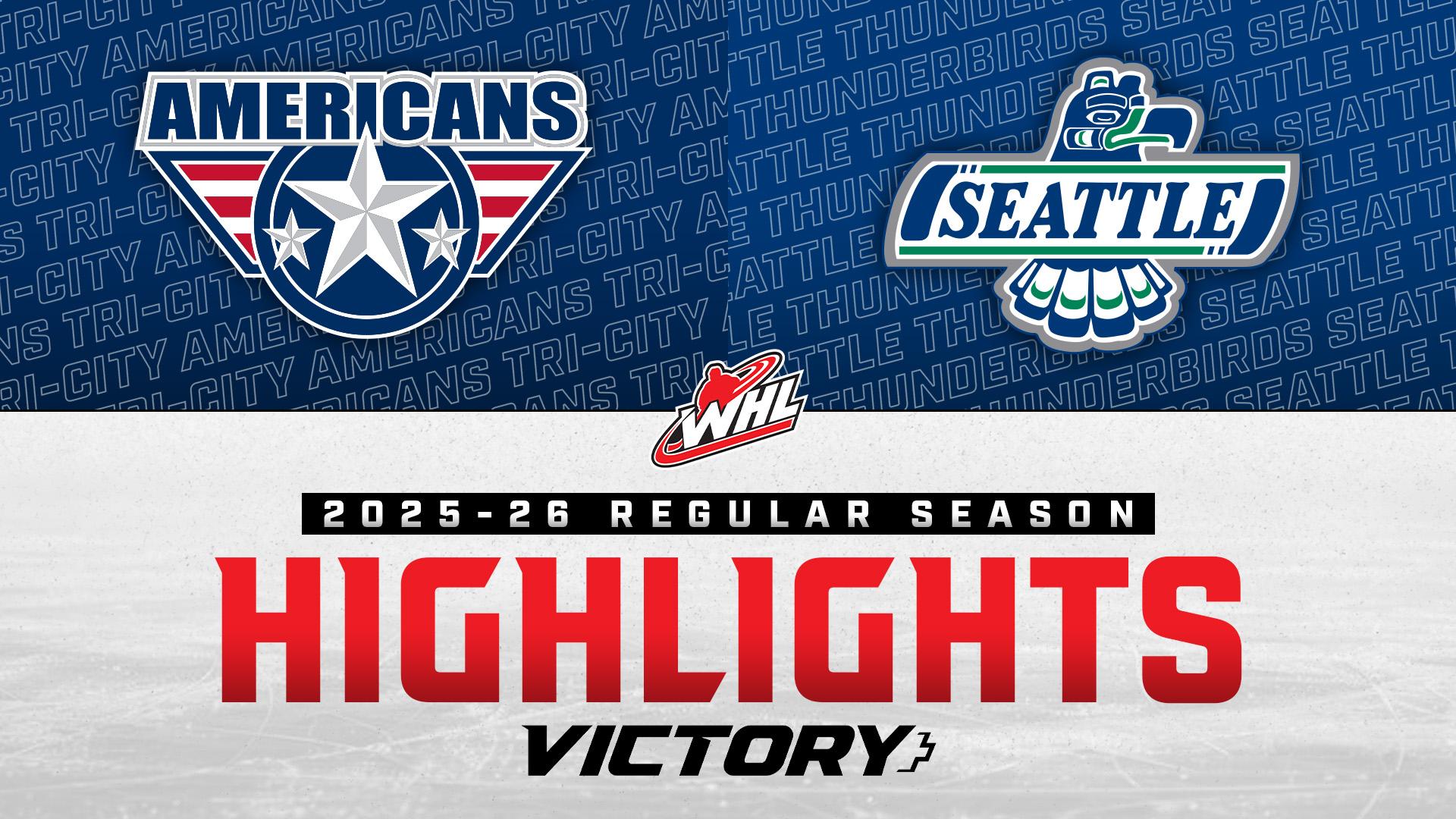 Tri-City Americans vs. Seattle Thunderbirds