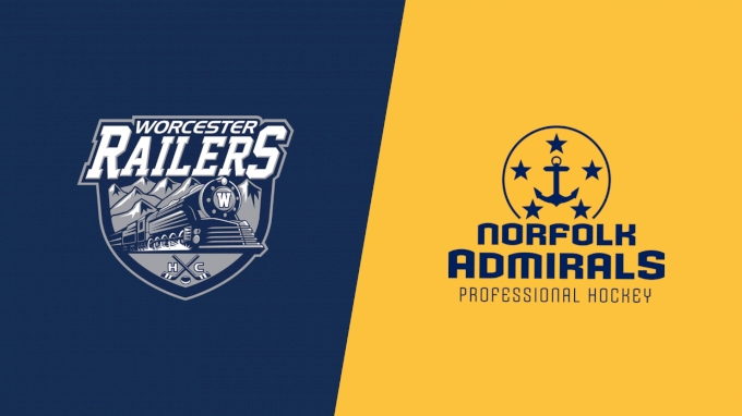 Norfolk Admirals at Worcester Railers