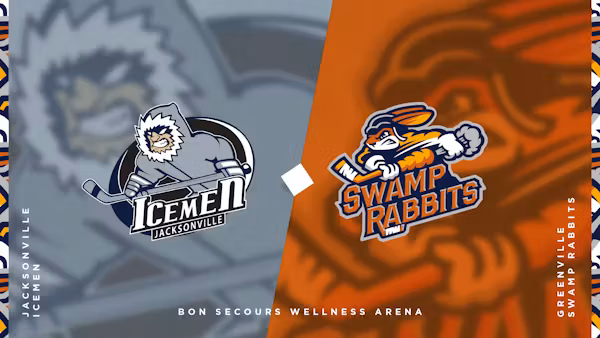 Greenville Swamp Rabbits at Jacksonville Icemen