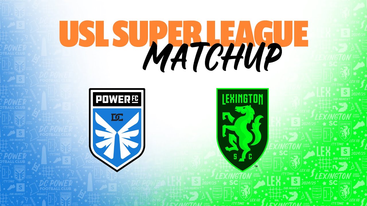 Lexington SC at DC Power FC