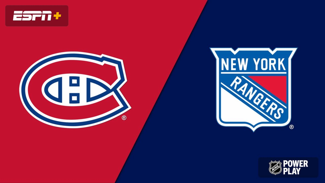 Montreal Canadiens at New York Rangers
