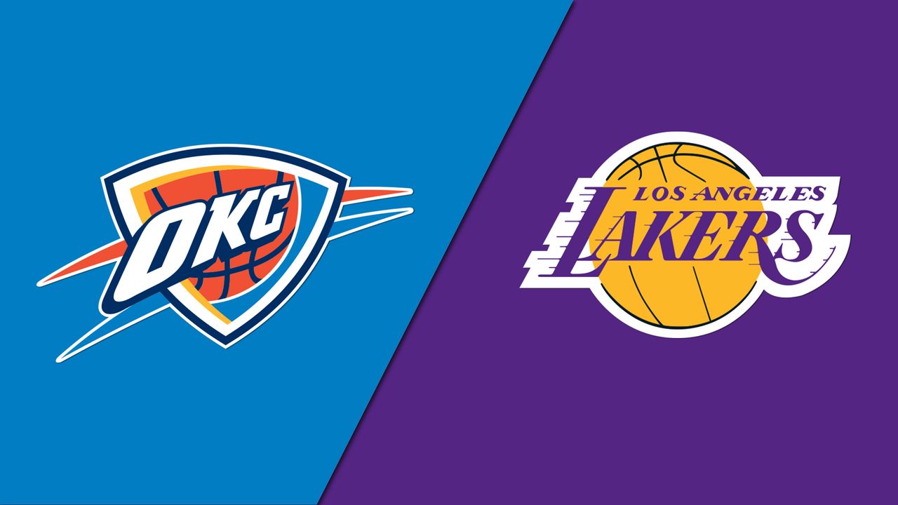 Oklahoma City Thunder at Los Angeles Lakers