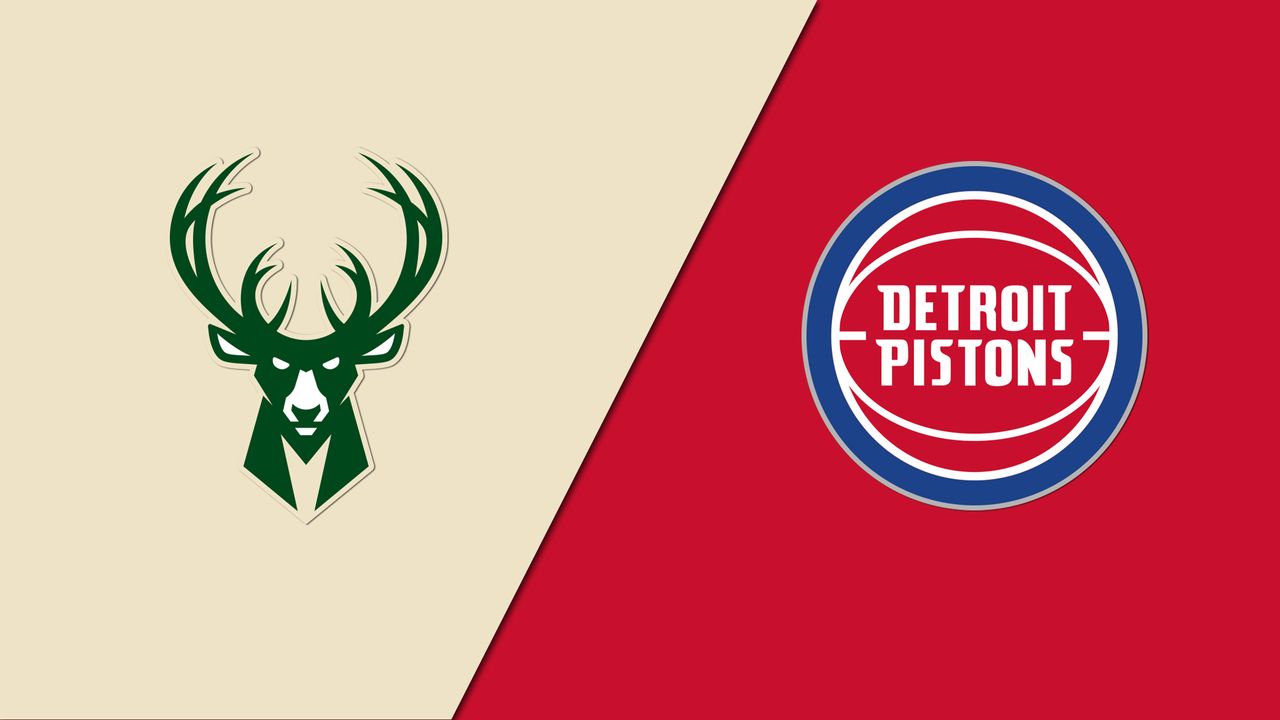 Milwaukee Bucks at Detroit Pistons