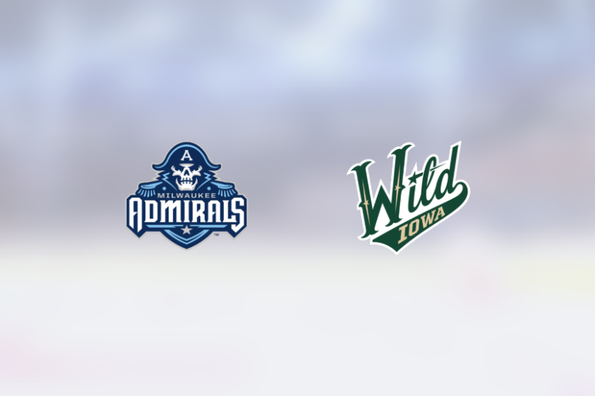 Milwaukee Admirals vs. Iowa Wild