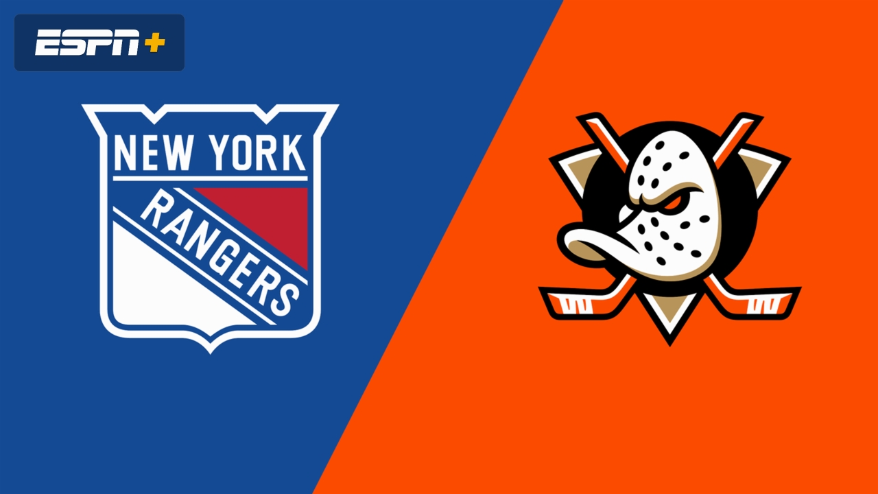 New York Rangers at Anaheim Ducks